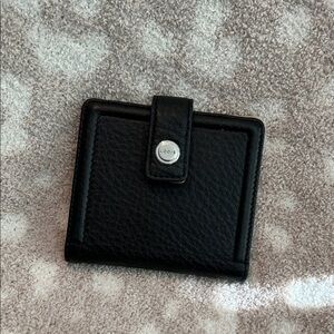 Lodis Black Textured Wallet